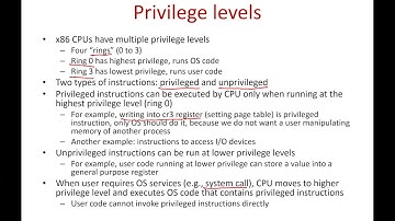 Operating Systems Lecture 21: Introduction to xv6 and x86 background