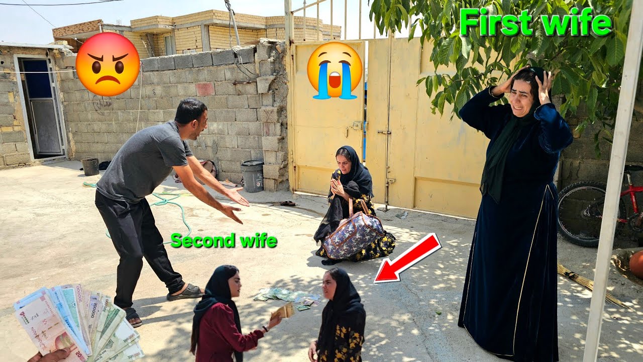 Faraj was furious with Zeinab's actions; he threw her out in front of everyone!😡