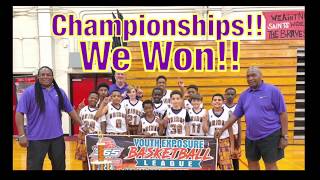 Championship Basketball Game 12&Under