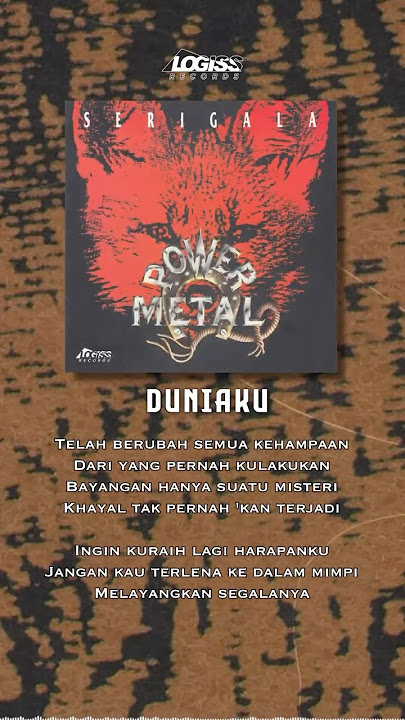 Power Metal -  Duniaku (Official Audio)