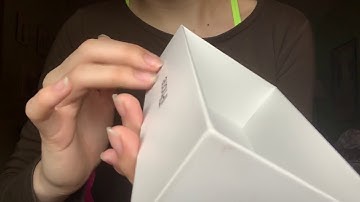ASMR Tapping on apple boxes + rain