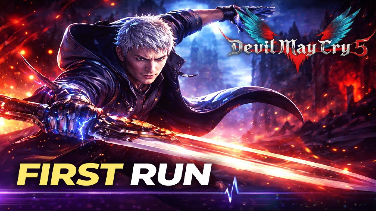 Devil May Cry 5 LIVE – Stylish Combat, First Playthrough