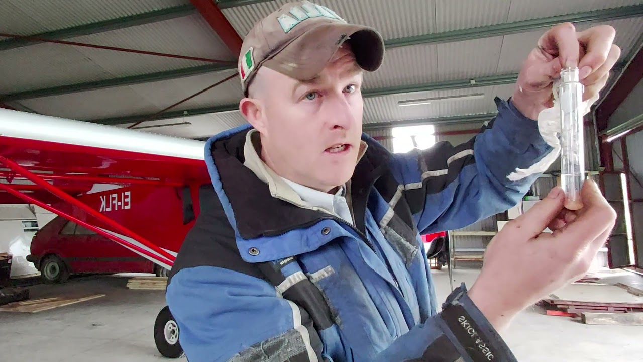 Testing for Ethanol - Alcohol | Mogas | Aircraft Fuel | Avgas | Rotax | EI-FLK | Snug Beag