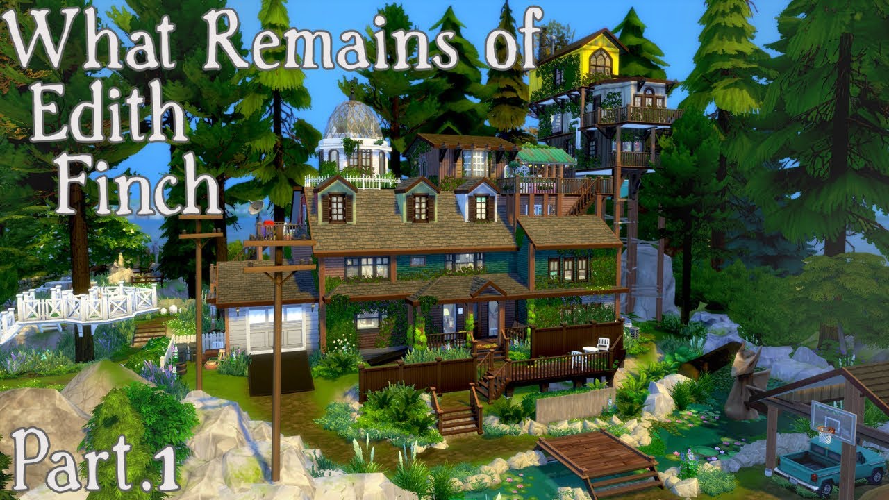 WHAT REMAINS OF EDITH FINCH - SPEEDBUILD - P.1 - The Sims 4