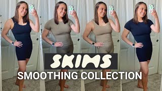 SKIMS SOFT SMOOTHING COLLECTION TRY-ON HAUL 