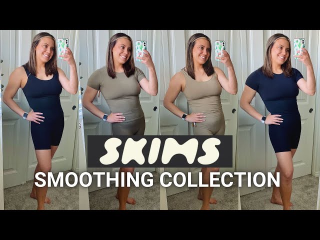 SKIMS SOFT SMOOTHING COLLECTION TRY-ON HAUL 