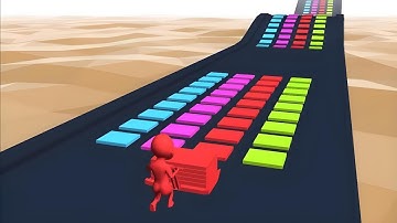 Stack Colors 🟦🟪🟥🟩 Max Levels Walkthrough Gameplay Android iOS New Update