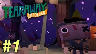 Tearaway Unfolded (PS4 WALKTHROUGH/GAMEPLAY) - Part 1 (The You)