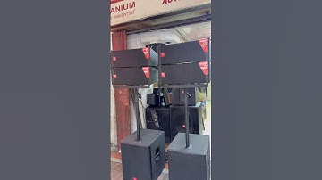 SUB 15-A Version 2.0 DUAL 6.5” LINE ARRAY || For Loud Outdoor Setup🔊 #fullrangespeaker #linearray