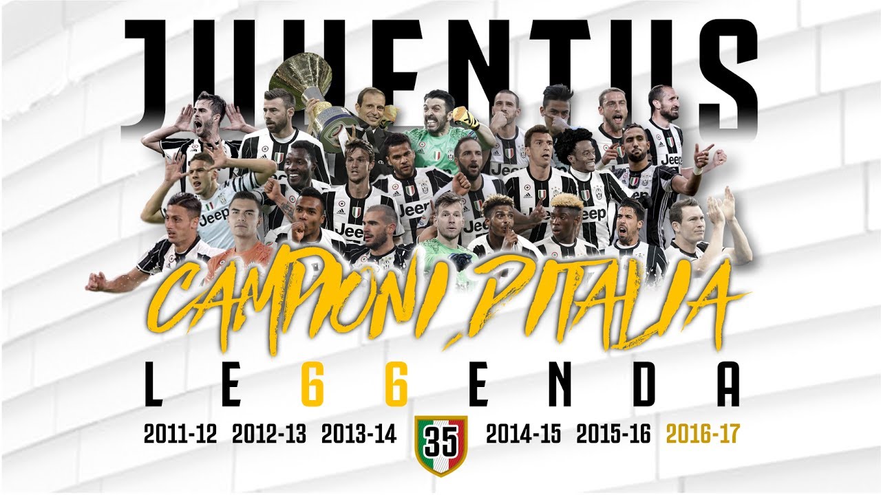 LAMINA ARGENTATA N°5 LEGGENDARI 2015-2016 FC JUVENTUS CAMPIONE D'ITALIA 2016