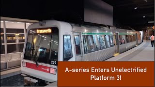 Transperth A-series Train Enters Unelectrified Perth Station Platform 3, Causing Massive Disruptions