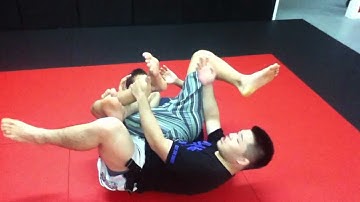 Half-Guard Banana split with a cherry on top