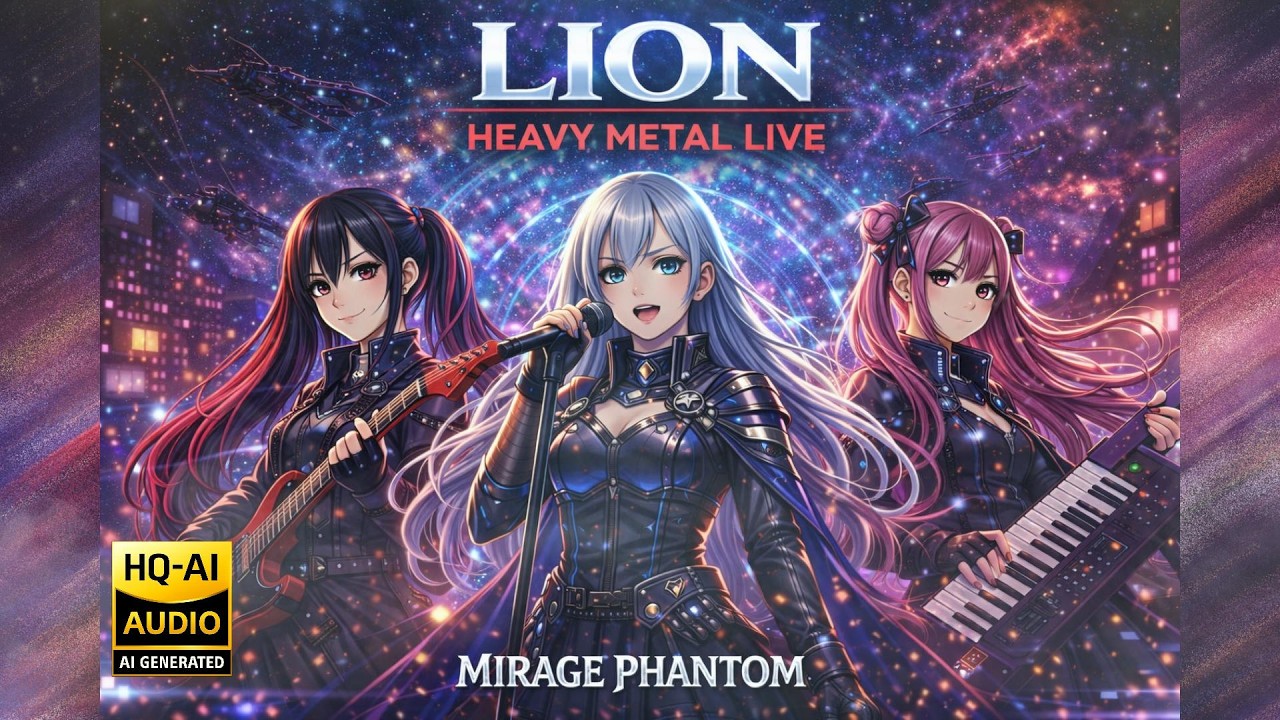 🎸【Metal Cover】LION – Heavy Metal Live – | MIRAGE PHANTOM