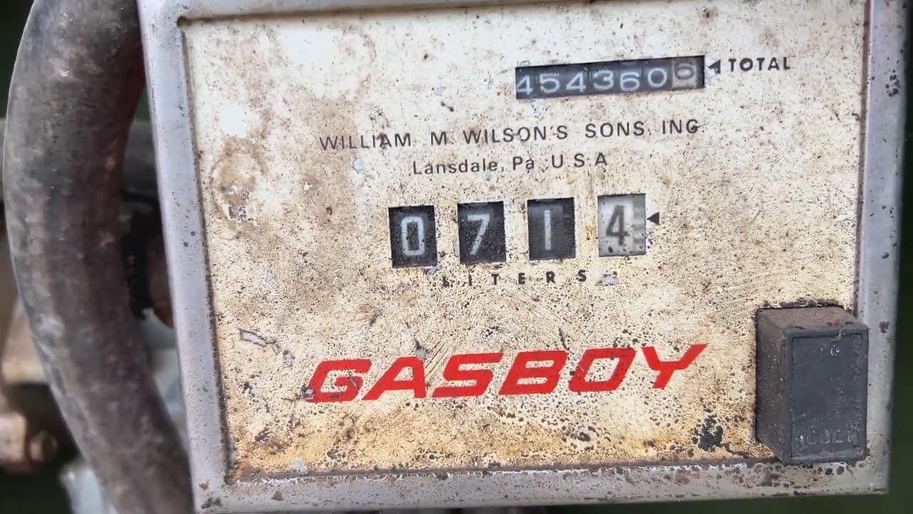 Dieseltank med pump  Fritsla cistern 3 m3 med gasboy pump 