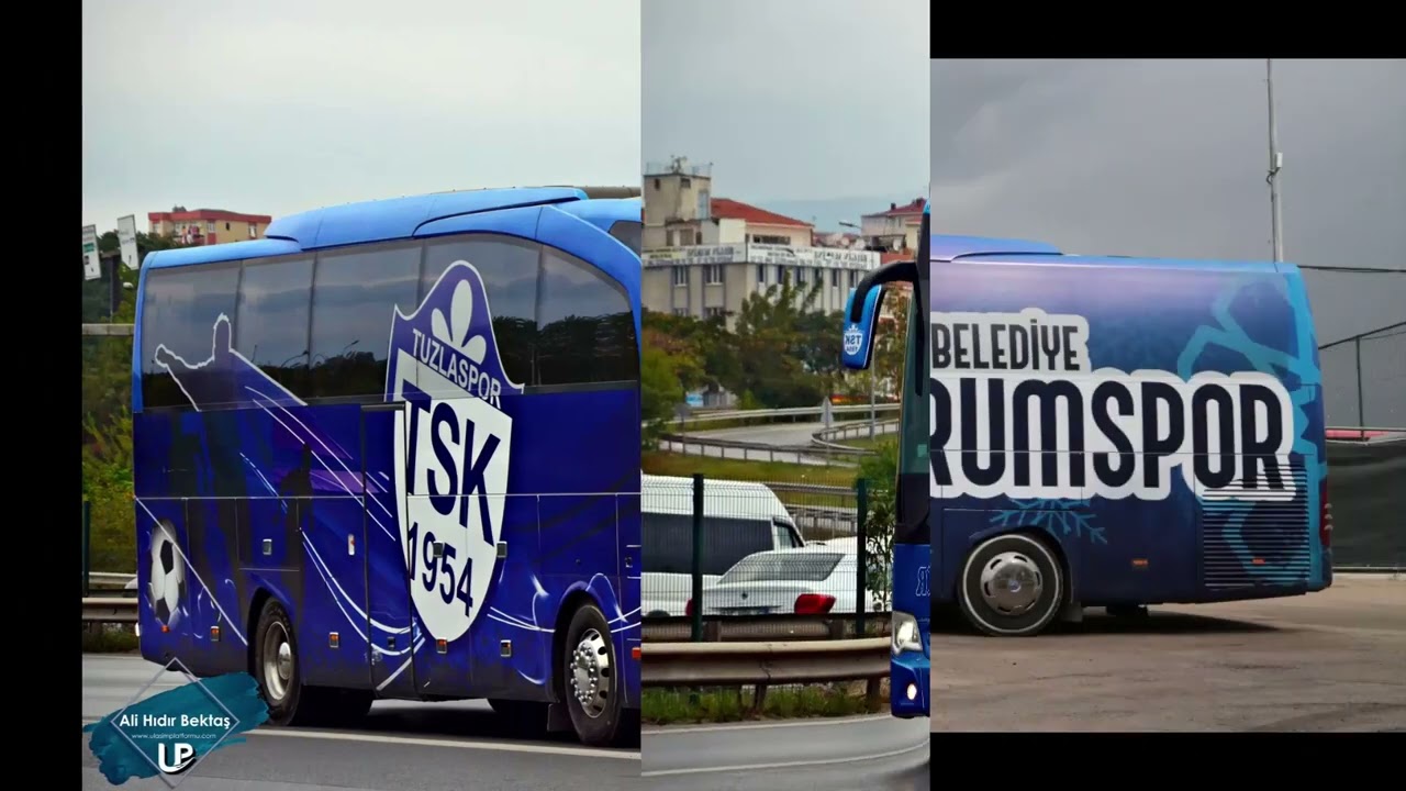 TFF 1.LİG TAKIMLARININ OTOBÜSLERİ (2023)