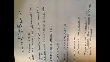 Add Mixed Numbers: Chapter 9 Lesson 11 pages 678-679