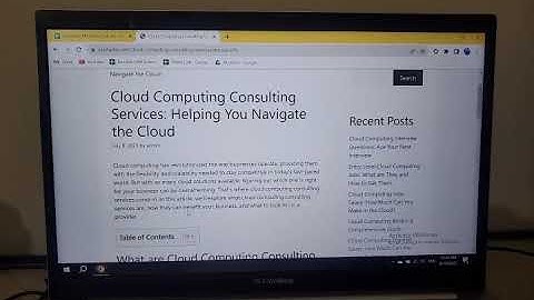 Cloud Computing Consulting Services Helping You Navigate the Cloud