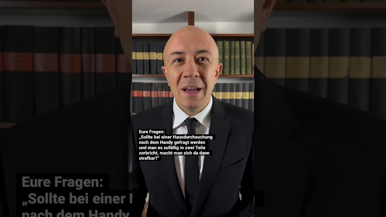 ⚠️ Handy vor der Polizei zerbrechen?!