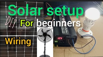 SOLAR SETUP FOR HOME |Step By Step Procedure|