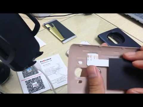 How to Install LG G3 Qi/NFC Wireless Charging Sticker Chip ...