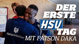 FROM HAMBURG TO TRAINING CAMP | Patson Daka’s first day at HSV