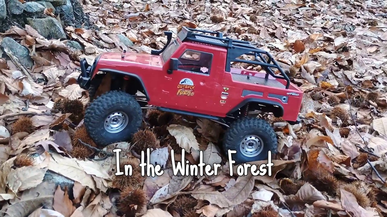 In the Winter Forest - RC FTX Outback Fury 2 upgraded