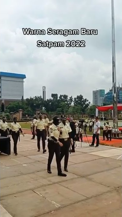 WARNA SERAGAM BARU SATPAM TAHUN 2022, SAMA DENGAN WARNA BAJU POLISI INDIA.