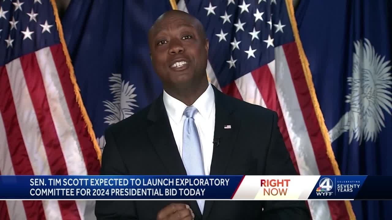 Sen. Tim Scott launches 2024 presidential exploratory committee - YouTube