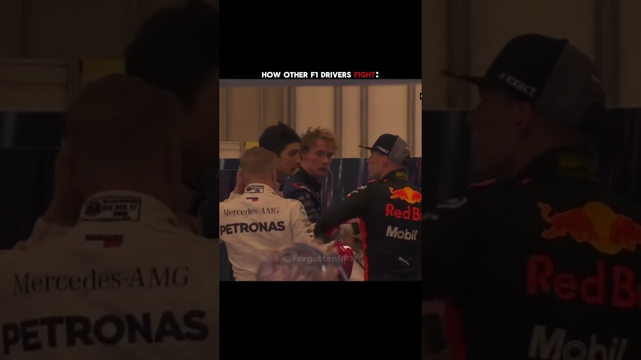 Not All F1 Fights Are On Track...💀😈🥶