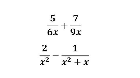 Add or Subtract Basic Rational Expressions with Unlike Denominators