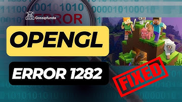 OpenGL error 1282 - How to fix
