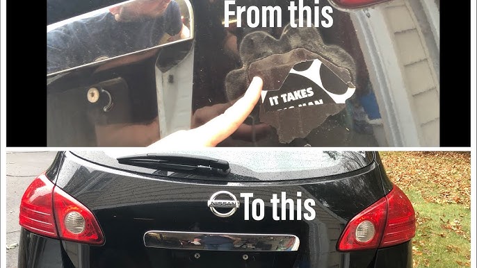 How To Get Bumper Sticker And Decal Residue Off Of Your Car – Zappy's Auto  Washes