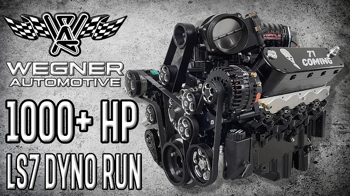 427 CI LS7 with 3.0L Whipple Supercharger Produces 1000+HP Dyno Run!