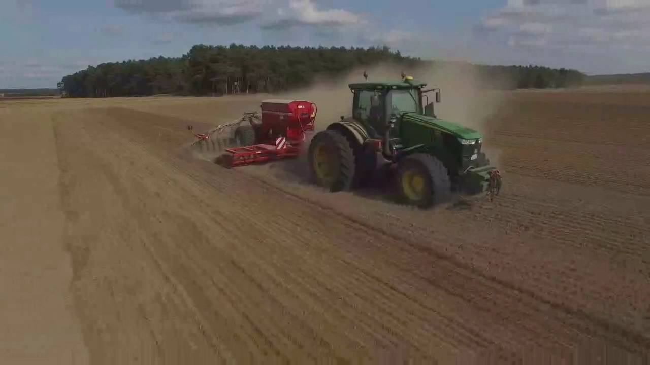 Weizen Drillen Heinsdorf