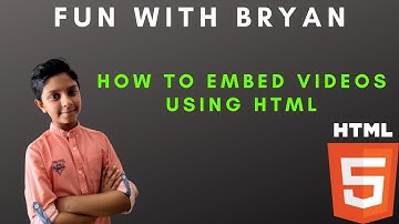 How to embed video