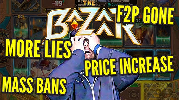 The Bazaar —  Monetization Changes, Steam Launch, Pay To Win, Mass Bans, Reynad Crashout