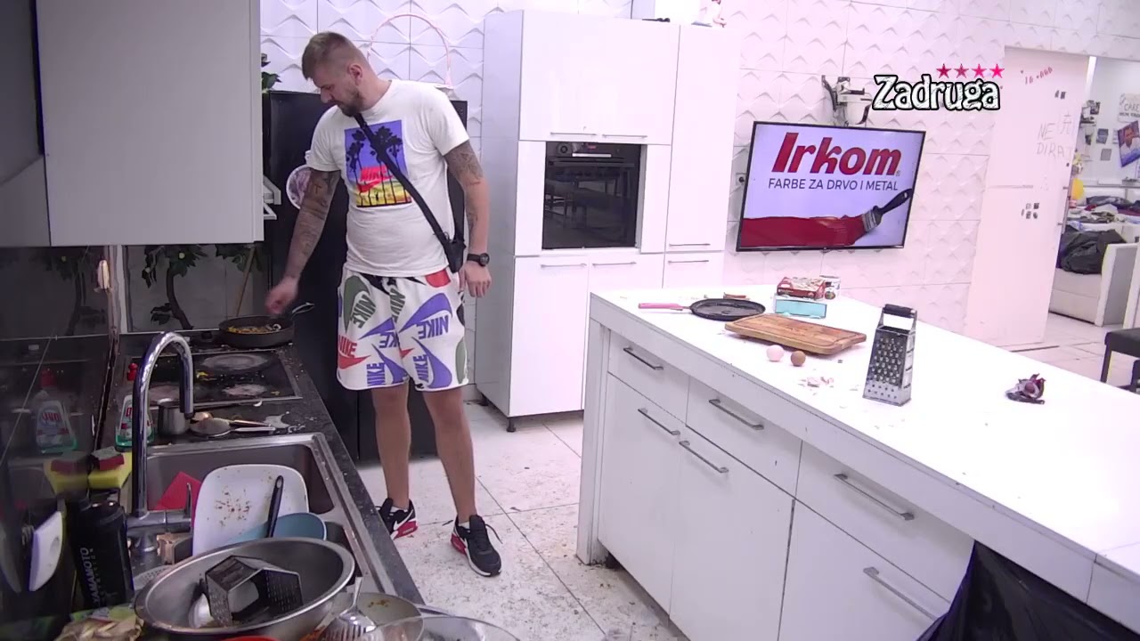 Zadruga 4 -Maja napravila sapunjavu zapršku u kuhinji i Janjuševoj glavi, nastao kolaps- 04.06.2021.