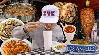 FULL DAY OF EATING AUTHENTIC MEXICAN STREET FOOD IN LOS ANGELES// (FOOD TOUR)