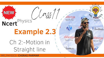 11 | Chapter-2| Example 2.3