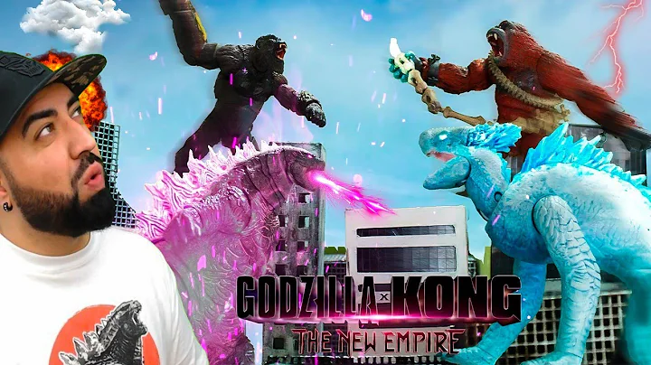 Godzilla x Kong Final Battle in Stop-Motion
