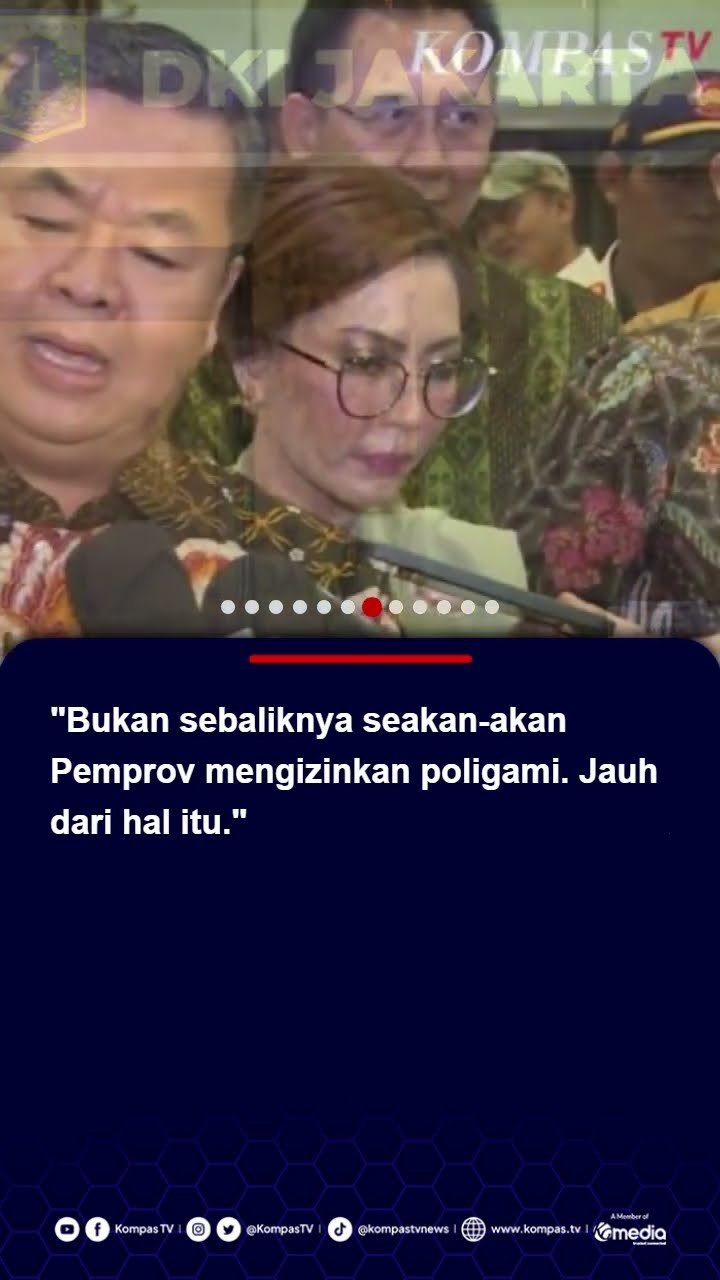 Ramai soal ASN Pemprov DKJ Boleh Poligami, Ini Klarifikasi Pj Gubernur Jakarta #poligami #jakarta