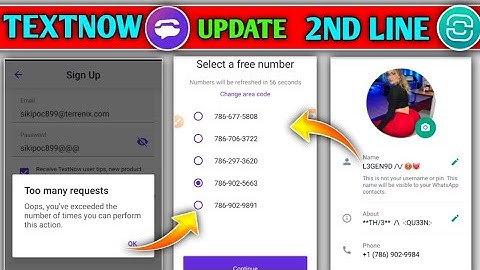 TextNow is unavailable in your country problem 2023 | TextNow & 2nd line sign up problem solve 2023
