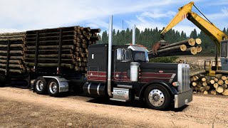 Peterbilt 379 - (Heavy Log Hauling) - American Truck Simulator - New Mod by Jon Ruda screenshot 4