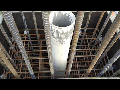 🤔☝️ Why Need PVC PIPE into column during concrete pouring  ?