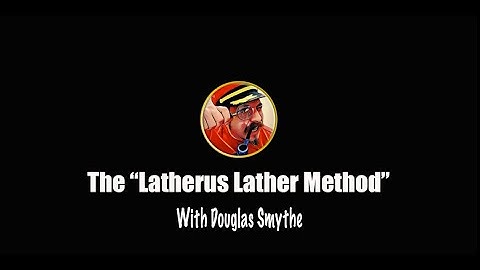 The "Latherus Lather Method" Featuring Formula CK6 Artisan Shave Soap by Phoenix Shaving