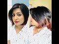 Instant Hair treatment by Kerastase and textured bob cut @ Hair Works