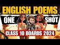 Class 10 english poems one shot  first flight class 10 board 2024  poems class 10 one shot