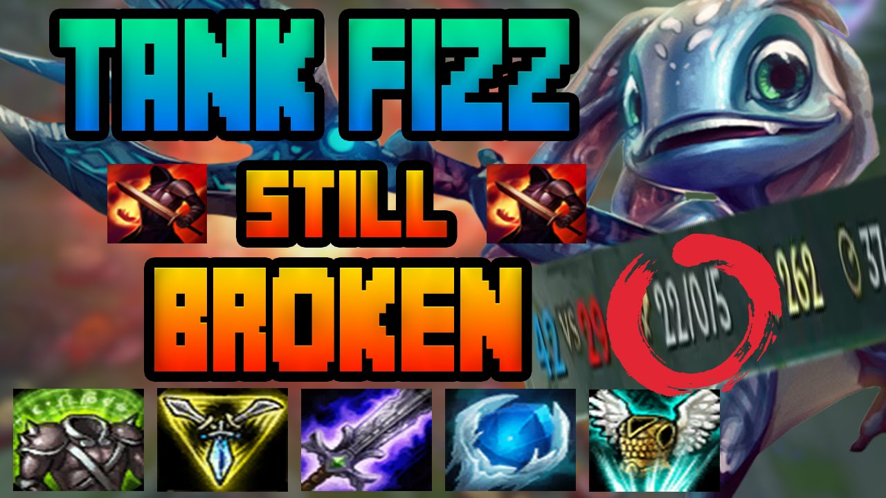 Tank Fizz is Still BROKEN! 22-0 | League of Legends | Patch 6.14 | Fizz Top Lane - YouTube
