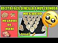 🍧 Como Hacer HELADOS de MANÍ~🍧HELADOS CREMOSOS DE MANI con Leche~🍧Helado de Maní~HELADO DE CACAHUATE