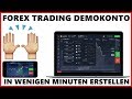 Forex Trading Demokonto [TUTORIAL] in wenigen Minuten erstellen!